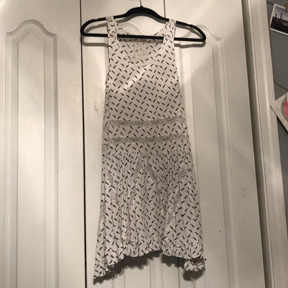 Free people look a like flowy shirt!